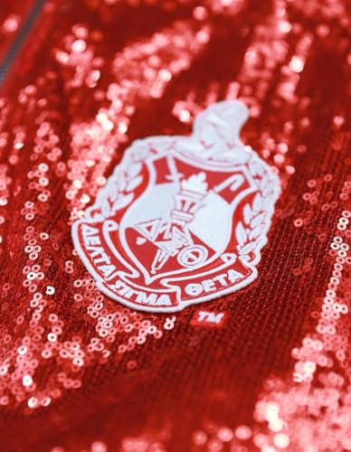 Delta Sigma Theta M4 Sequin Jacket Red2