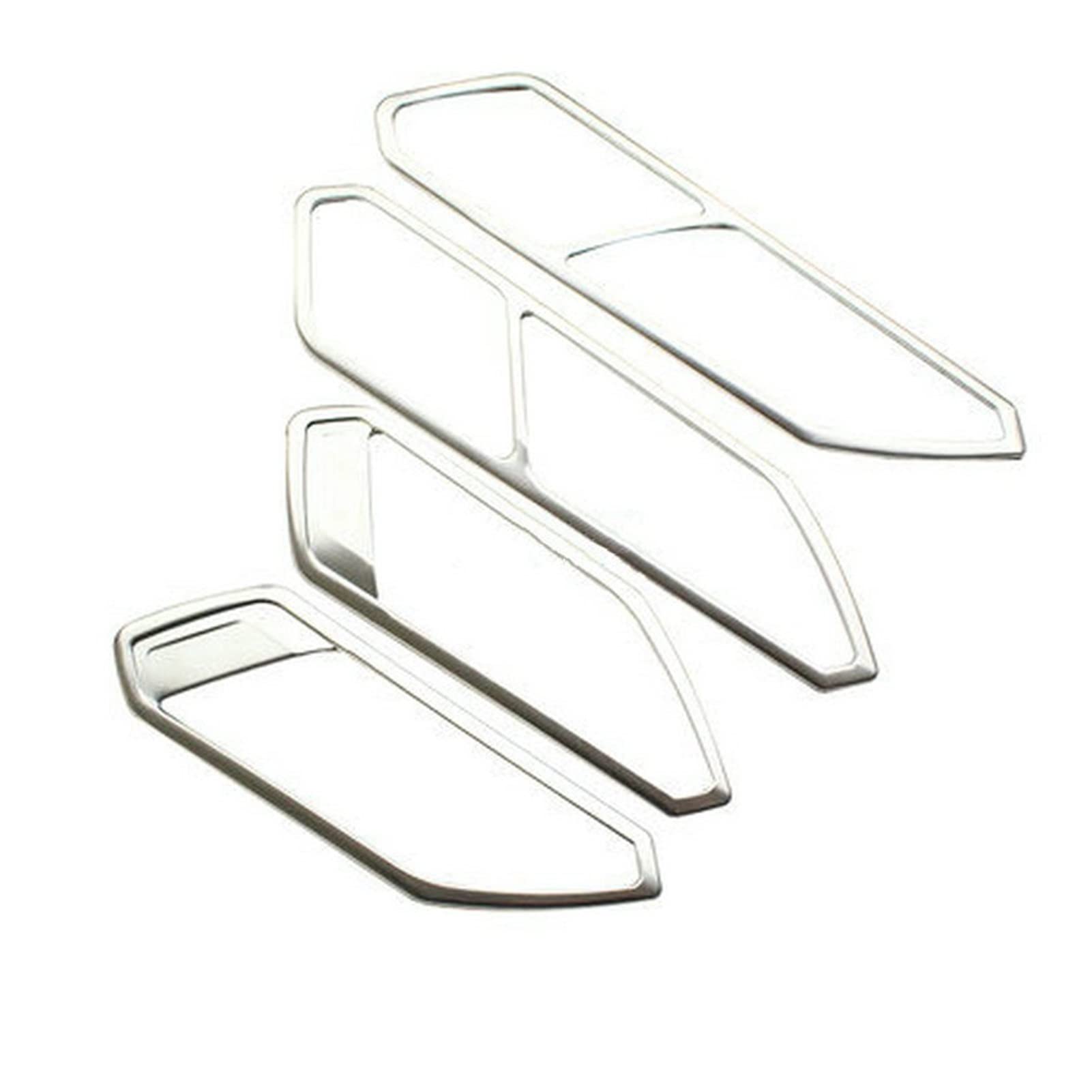 Zynther One Color Inside Door Latch Handle For Vw For Tiguan 2 Mk2 2016-2022 Car Door Handle Bowl Frame Trim Cover Car Stickers Car Accessories