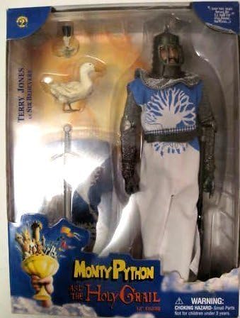 Terry Jones As Sir Bedevere 12" Collectible Figure - Monty Python and the Holy Grail First Series