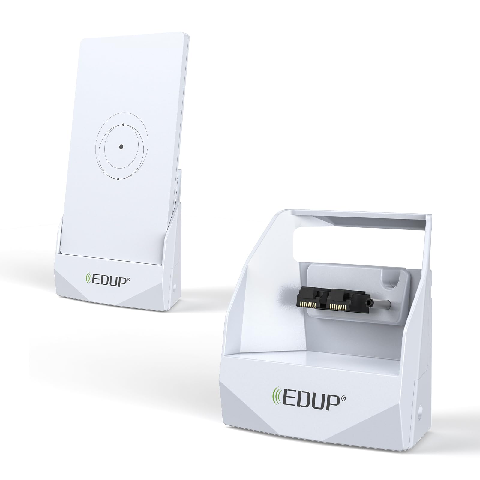 Gigabit Mini Dockingstation für Star Link Router Mini - 1 WAN + 3 LAN Ports Ethernet Hub, Wandmontage & Klebstoffinstallation, Hochgeschwindigkeits-Netzwerkerweiterung für Zuhause, Wohnmobil, Büro