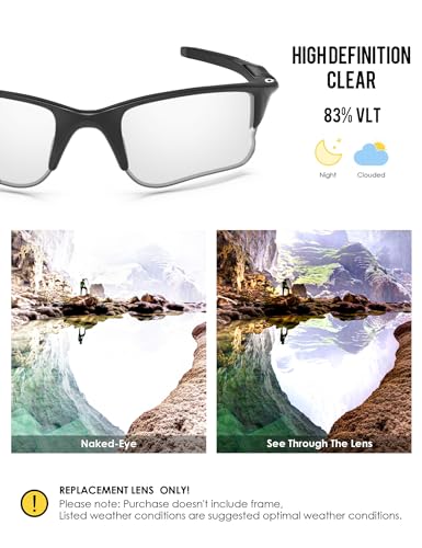 Image of BLAZERBUCK Replacement Lenses & Sock Kit for Oakley Half Jacket 2.0 XL OO9154 Sunglass