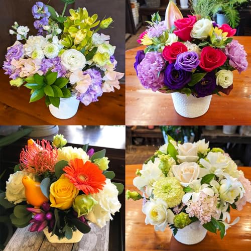 [定期便/12ヶ月] 季節を感じるお花をお届け (フラワーアレンジメント) 毎月お届け 花の店NOBUプロデュース|花 定期便 アレンジ お花 はな フラワー 伊勢原市 [0616]