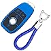 kaser Funda de Silicona para Llave Mercedes – Cover Carcasa de TPU Cromo Suave para Keyless Mercedes Classe E CLA CLK GLA GLC Protección Llaveros Mando a Distancia (Azul)