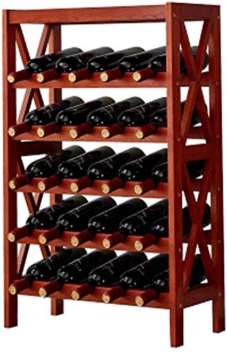 Soporte para botellas de vino de madera maciza 870x260x546mm miniatura 2
