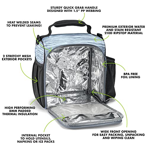 Jaxx By Fit+Fresh, 9Pc Meal Prep Lunch Bag, Adults Love As Lunchbox, Lunch Tote, Lunch Box For Adults, Lunch Box Men, Lunch Bags Women, Lunch Box, Lunch Bags, Insulated Lunch Bag, Insulated Lunch Box #TOP4