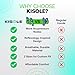 KiSole Acupressure Insoles – Reflexology Massage Shoe Inserts for Pain Relief & Energy Boost – All-Day Foot Support – Trim-to-Fit – Size S/M (US 5–10)