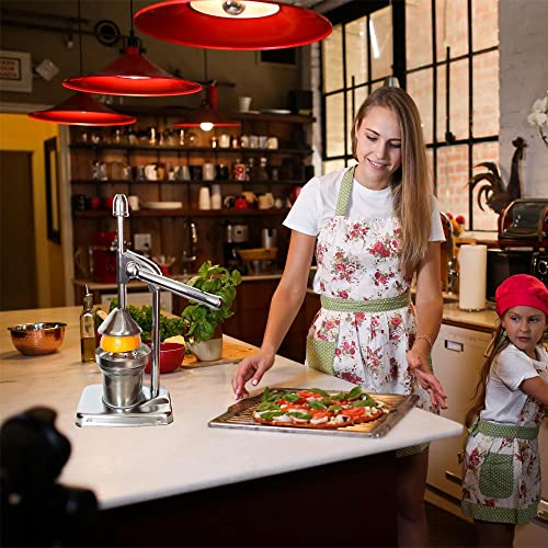 Citrus Juicer Hand Press Orange Juice Squeezer Manual Juicer Lemon Press Squeezer For Lime Pomegranate Grapefruits And Other Fruit Stainless Steel Silver #TOP3