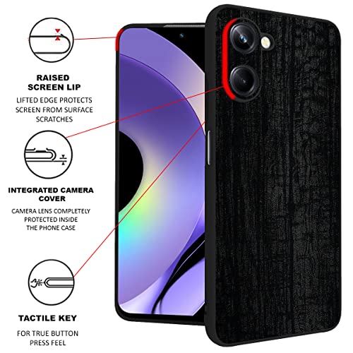 Image of RIGGEAR Sleek Realme 10 Pro 5G Back Cover Case (TPU+PC | Dragon)