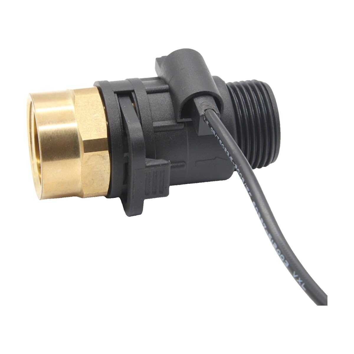 Sensor de flujo de agua DN25 que evita obstrucciones gracias a su impulsor limpiable 2