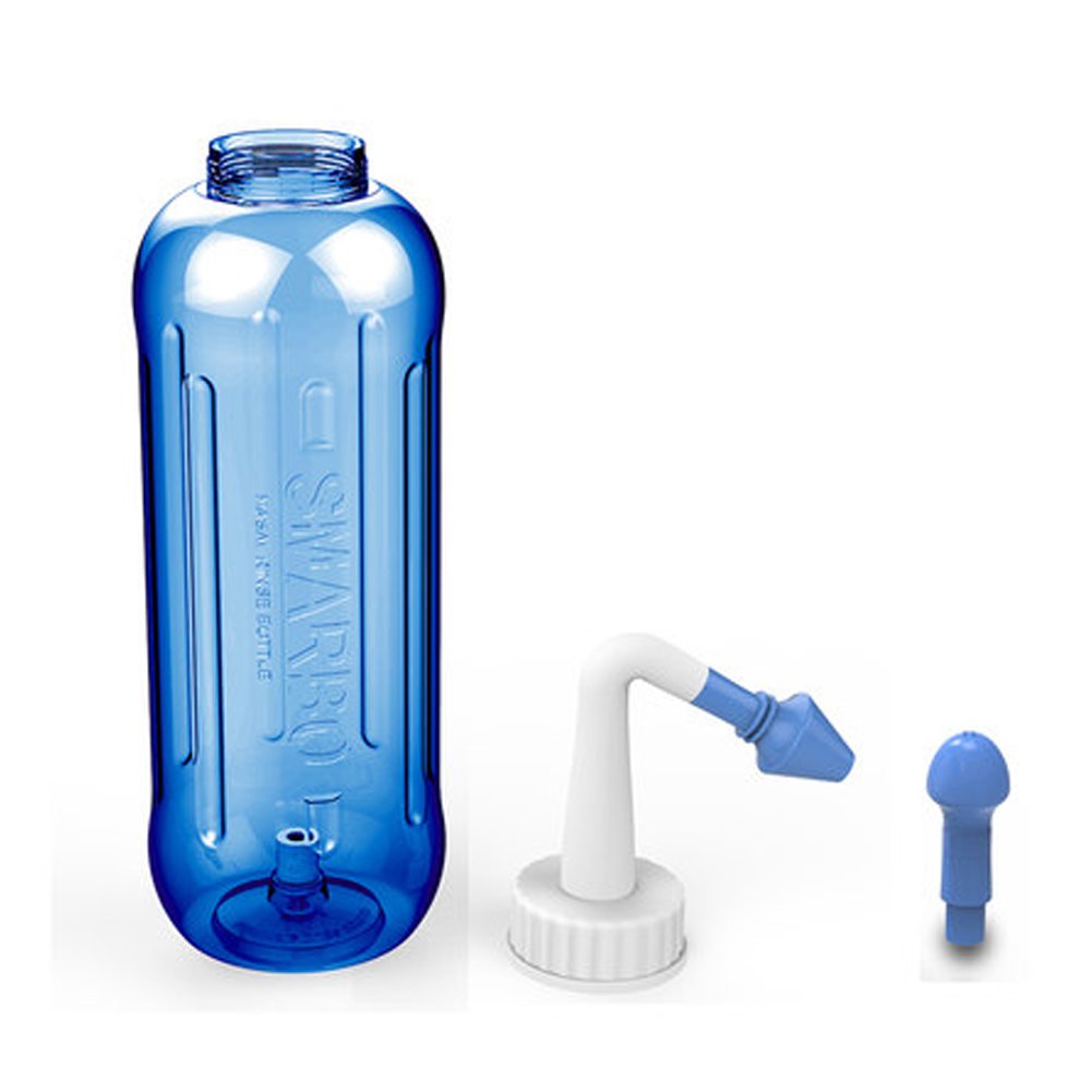 VANTIYAUS Nose Cleaner, 10oz/300ml Nasal Wash Pot Device, Nasal Irrigation for Adult and Children and Children Allergic Rhinitis Treatment