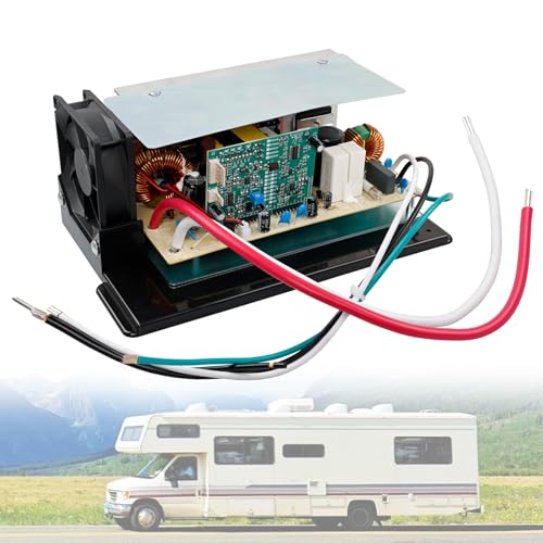 WF-8955-MBA RV Power Converter DC Main Board Assembly 55 Amp Replacement for WF-8955 WF-8900-AD WF-8955-AD-MBA Series Converters Compatible with Parallax 7155 & 7145 Power Center