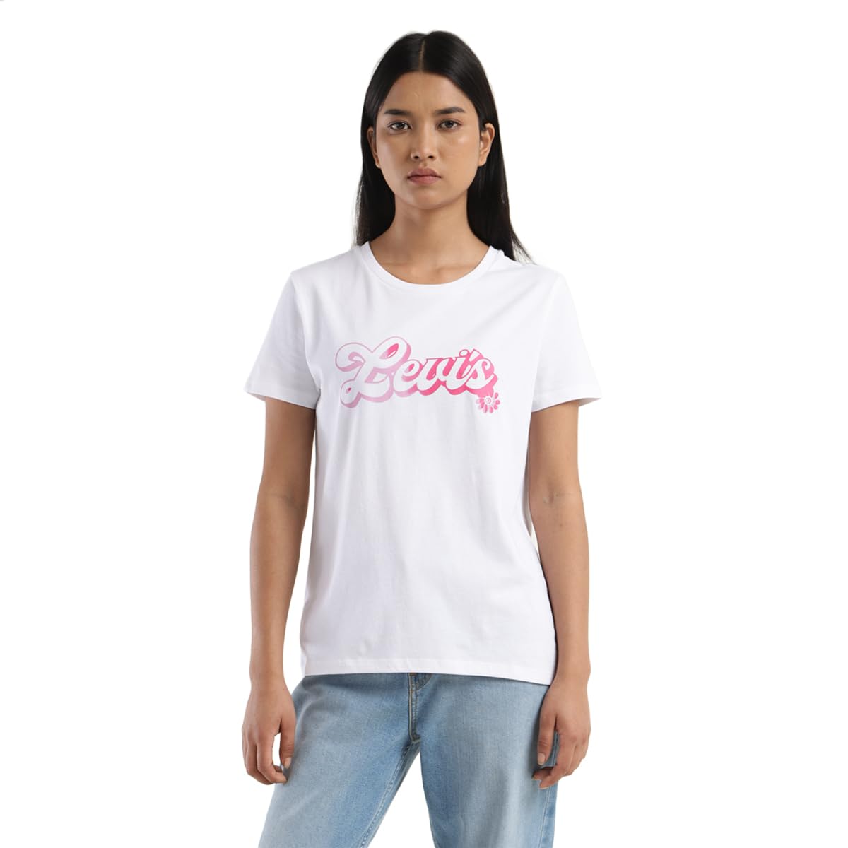Levi'sWomen's Cotton Regular Fit T-Shirt