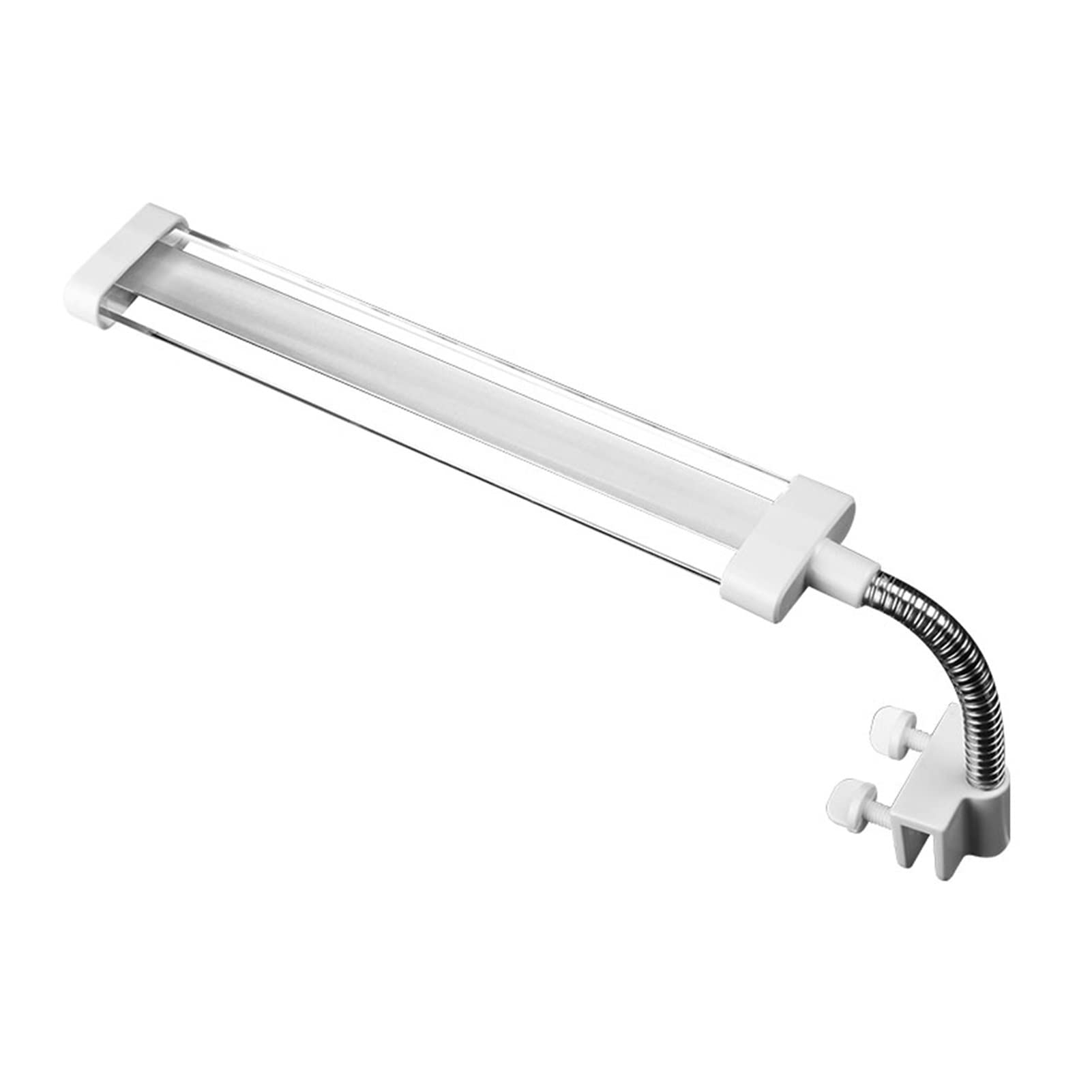 16 cm 23 cm 31 cm Acuario Cristal Iluminación LED Lámpara de Tanque de Peces LED Blancos y Azules Lámpara con Clip Impermeable Brazo Flexible (Color : ZY-10T)