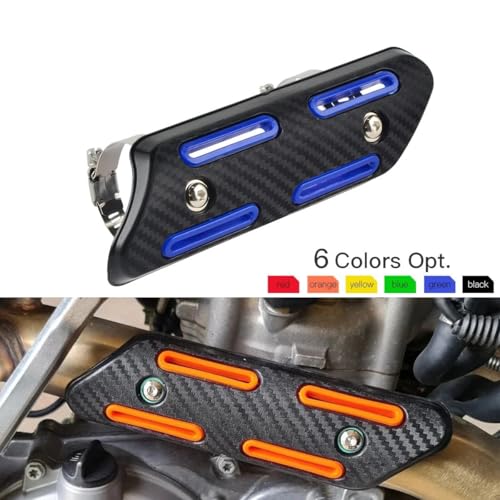 Protector de cubierta protección térmica escape antidesgaste para Yamaha YZ 2
