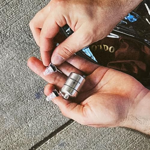 Image of Eargasm High Fidelity Blackout Earplugs for Concerts, Festivals, Musicians, DJs, Night-Life, Motorcycle Hearing Protection - Reusable Ear Plugs for High Fidelity Noise Reduction up to 21 dB