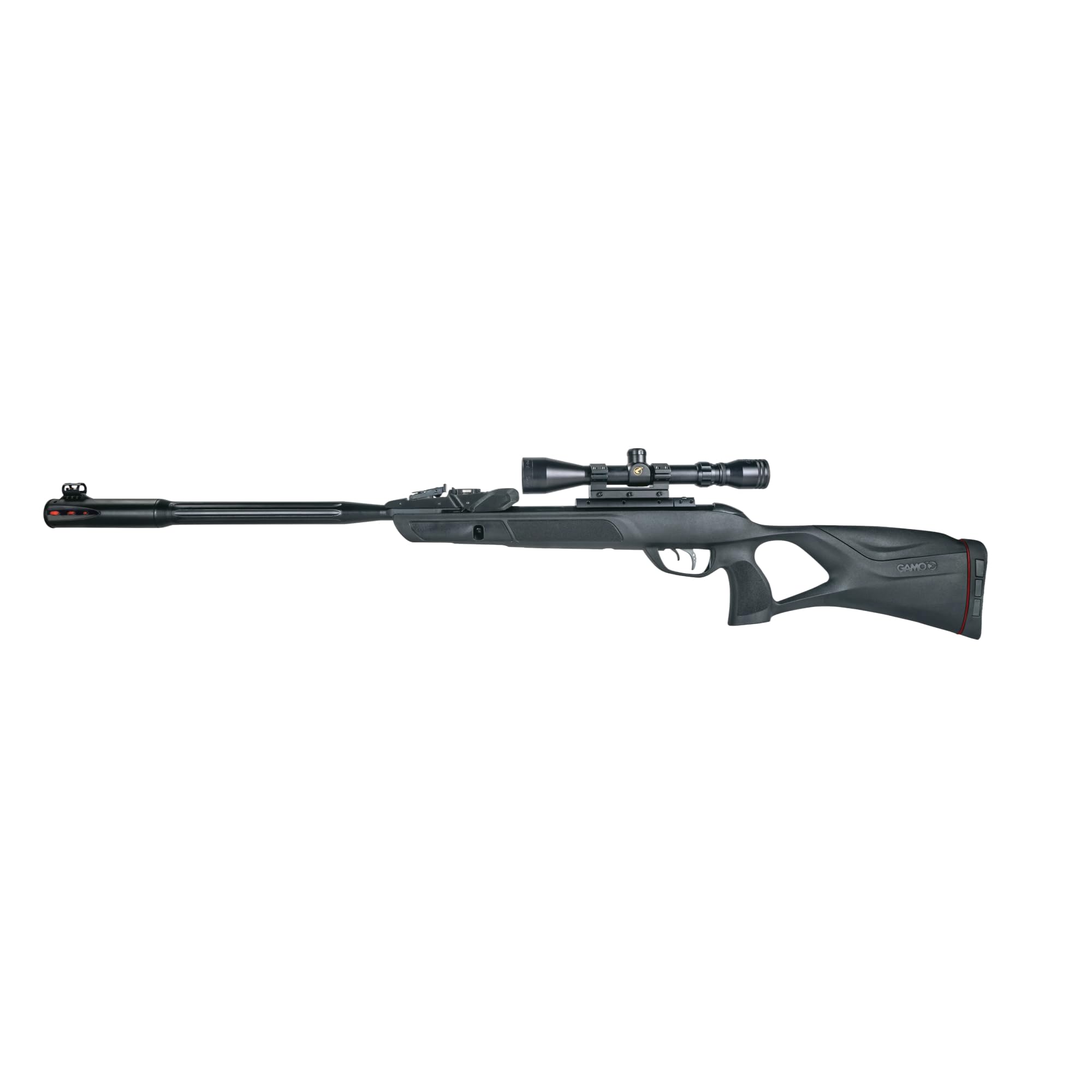 Gamo Swarm Fusion 10X GEN3i Break Barrel Pellet Air Rifle | Inertia Fed Clip Avoids Loading Jams - Multi-Stage Sound Muffler Quiets Shots - Smooth Break-Barrel Gas Piston