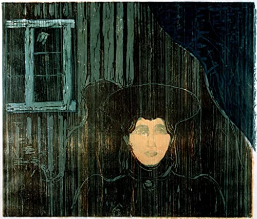 Affiche Moonshine Edvard Munch pour sublimer l'ambiance de votre salon