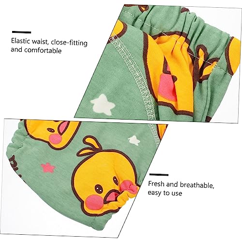 Abaodam 4 Pcs capa de fralda de pano treinamento fraldinha de boca para bebe fraldas ecologicas calç
