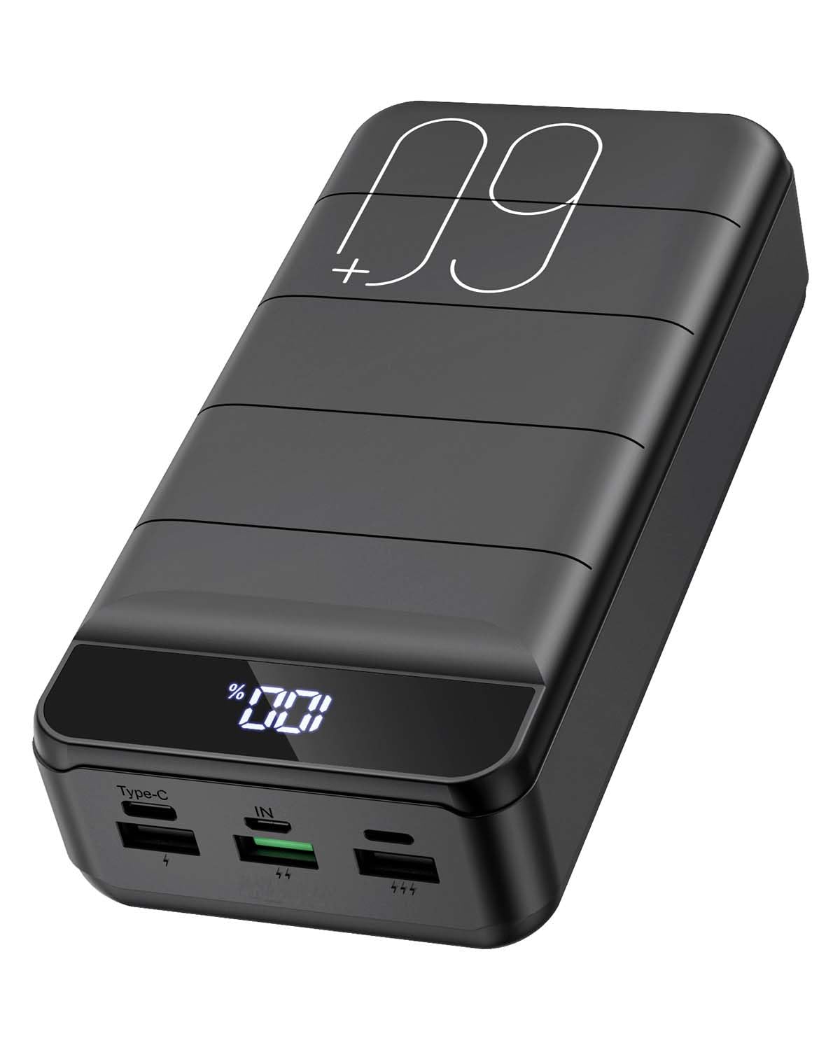 Portable Charger Power Bank 60000mAh 22 5W USB C Fast Charging Battery Bank with 4 Outputs 3 Inputs