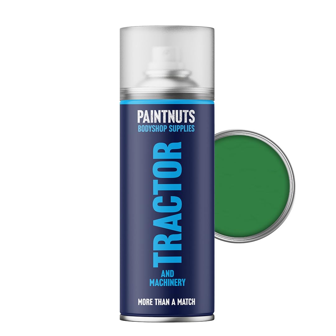 Paintnuts Tractor & Machinery Paint suitable for Kverneland Green (LM6107) - 400ml Aerosol
