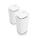 Linksys Velop Pro 6E WiFi Mesh System | Two Cognitive Mesh Tri-Band routers with 5.4 Gbps (AXE5400) Speed | Whole Home Coverage up to 6,000 sq ft | Connect 200+ Devices | 2Pk MXEC622 | 2023 Release