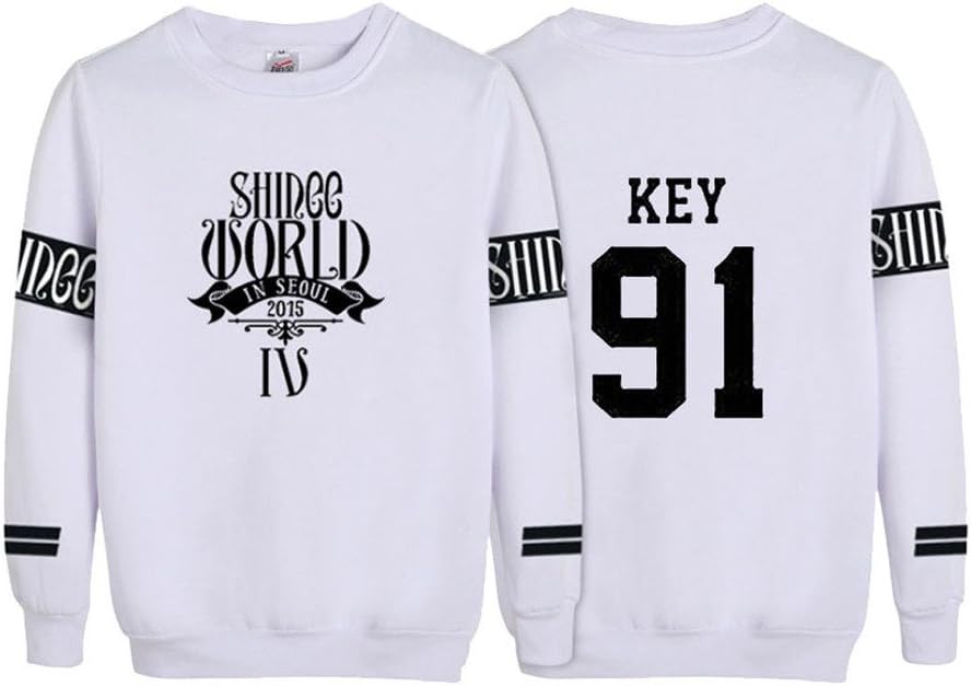 babyhealthy Kpop Shinee Sweatshirt MIN HO Taemin Key Jong Hyun Pullover Sweater