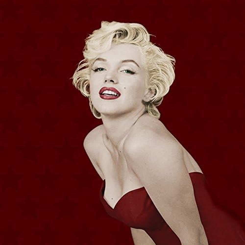 Marilyn Monroe "Star" Canvas Print, Cotton, Multi-Colour, 3.20 x 40.00 x 40.00 cm