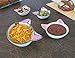 Culinary Chef Cat Cat Measuring Cups/Ceramic Baking Bowls Set Nested Cute Happy Kitten Faces makes Perfect Novelty Gift for Cat and Food Lovers
