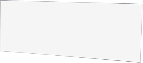 Hoja de acrílico Plexiglás transparente – 1/8" espesor fundido