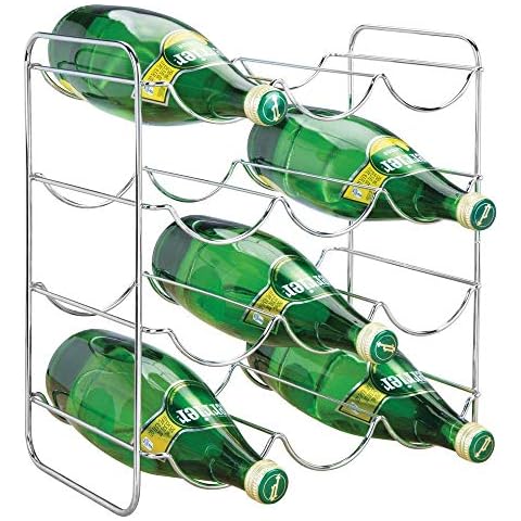 mDesign Flaschenhalter - Weinflaschenhalter aus Metall Cover