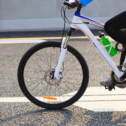 Cubiertas de válvula de bicicleta Totority, par rojo miniatura 5