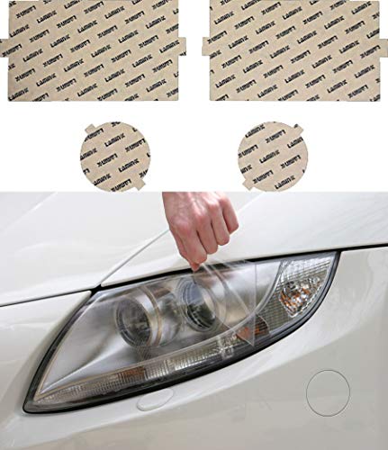 Lamin-x Custom Fit Clear Headlight Covers for Dodge Ram 2500, 3500 (94-02.5)