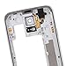 Unifix Middle Frame Housing Bezel Camera Cover for Samsung Galaxy S5 SV i9600 G900 + Tool Kit