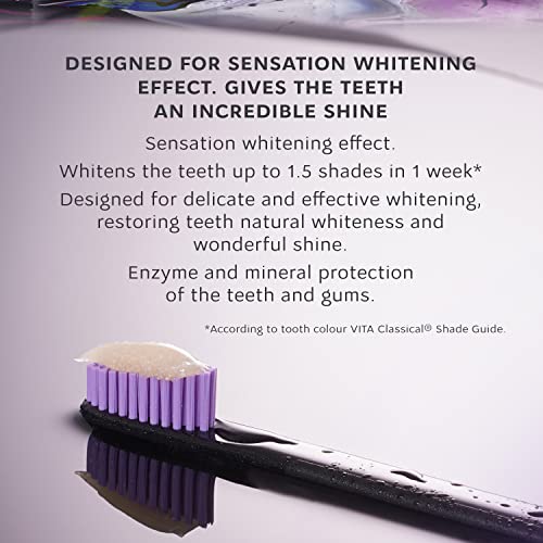 R.o.c.s. Toothpaste - Plaque Removal With Silica Cleaning Granules - Enjoy White Bright Strong Teeth And Healthy Gums - Natural Non-Fluoride Oral Care (Sensation Whitening, Pack Of 1) #TOP2