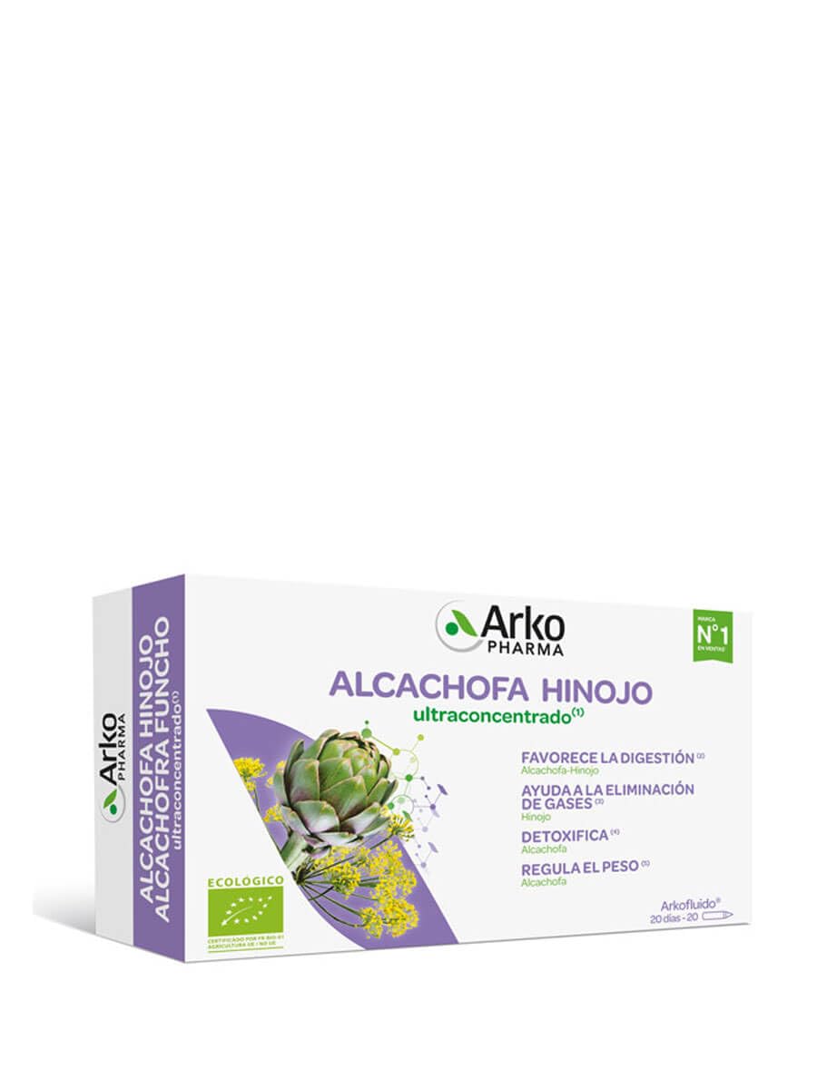 ARKOPHARMA S.A LABORATORIO FARMACEUTICO Laboratorio Farmaceutico - Ampollas alcachofa con hinojo arkopharma
