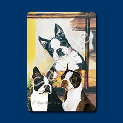 Naipes Póker Boston Terrier Dog diseñados