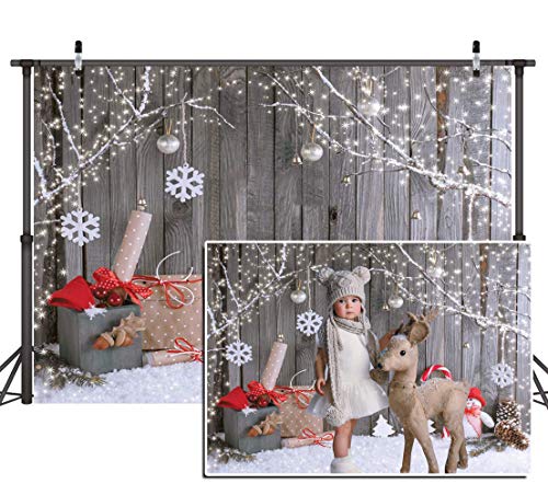 2,1 x 1,5 m Weihnachten Hintergrund Fotografie Holz Wand Schneemann Merry Backdrops Urlaub Weihnachtsdekoration Kulisse D220