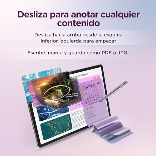 Lenovo Idea Tab Pro – Tablet 12.7" 3K Edición Matte (MediaTek Dimensity 8300, 8 GB RAM, 128 GB UFS 3.1,144 Hz, Wi-Fi 6E, Bluetooth 5.3, Android 14) Gris Luna - Incluye Tab Pen Plus - imagen 8