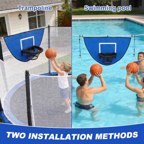 Panier de basket trampoline idéal cadeau extérieur enfants