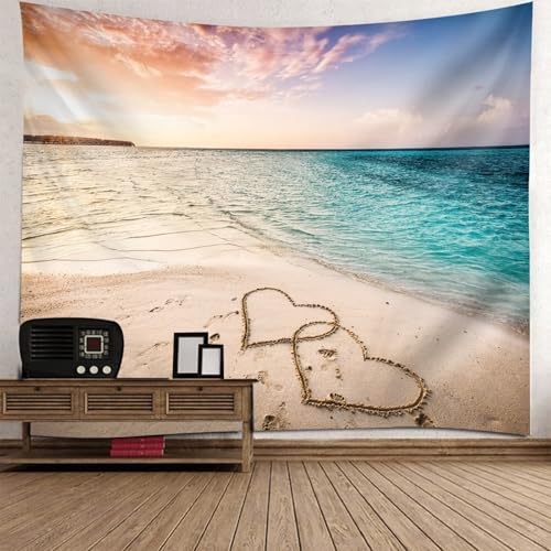Tapisserie mural de chambre pour cacher un mur abîmé avec ce tissu mural décoratif