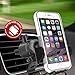 Macally Car Air Vent Phone Holder Mount with Super Strong AC Clip for Apple iPhone Xs XS Max XR X 8 8 Plus 7 7+ SE 6s 6 Samsung Galaxy S9 S9+ S8 LG Nexus Sony Nokia Moto Mobile Cell Phones