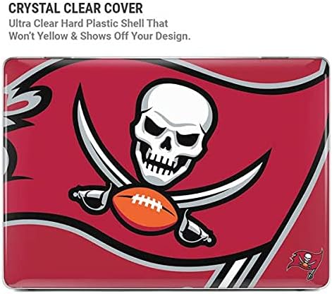 Skinit Case + Skin Compatible with MacBook Air 13in M1 (2021) - Officially Licensed NFL Tampa Bay Buccaneers Large Logo Design