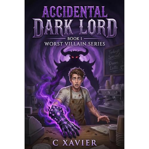 Accidental Dark Lord Audiolibro Por C Xavier arte de portada