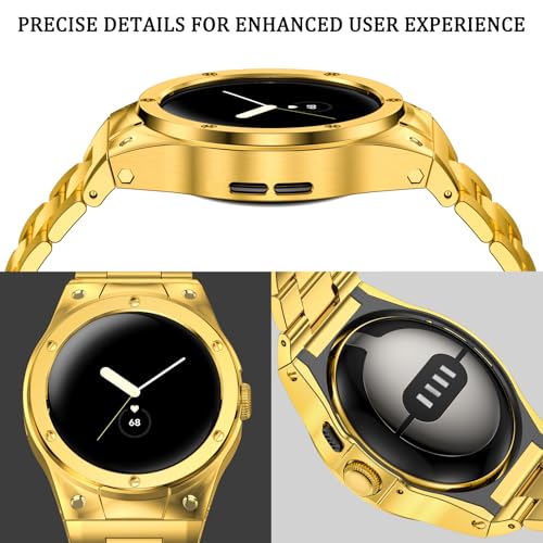 Correa acero para Google Pixel Watch 3 45mm miniatura 3