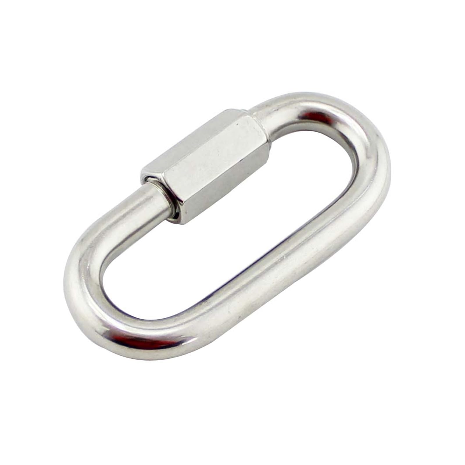 Karabinerhaken mit Schnellverbindung, strapazierfähig, M5, M6, M7, M8, für Hängematte, Camping und Außenbereich (5 mm Tragfähigkeit), 5 Stück