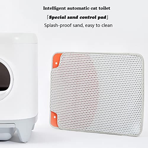 Tapete impermeável para animais de estimação e gatos com camada dupla para cama de gato material seg