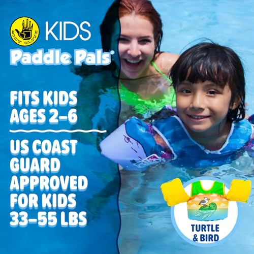 Image of Body Glove Paddle Pals Learn to Swim Life Vest, 33-55 lbs | U.S. Coast Guard approved learn-to-swim aid, Type III child's PFD for recreational boating; perfect for pools, lakes, beaches