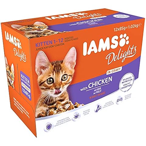 IAMS Delights Kitten Nassfutter - Multipack Katzenfutter Cover