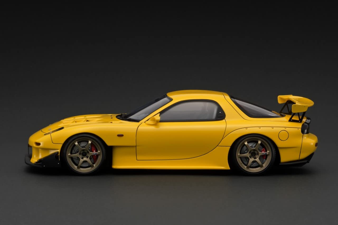 Amazon | ignition model 1/18 INITIAL D マツダ RX-7 (FD3S) Yellow 