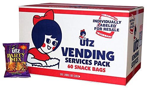 Utz Party Mix – 1 oz. Bags (60 Count) Tasty Snack Mix of